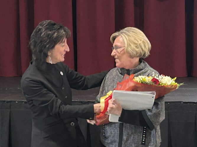 Gayle Manchin Talks Physical And Digital Highways At Wheeling University Luncheon